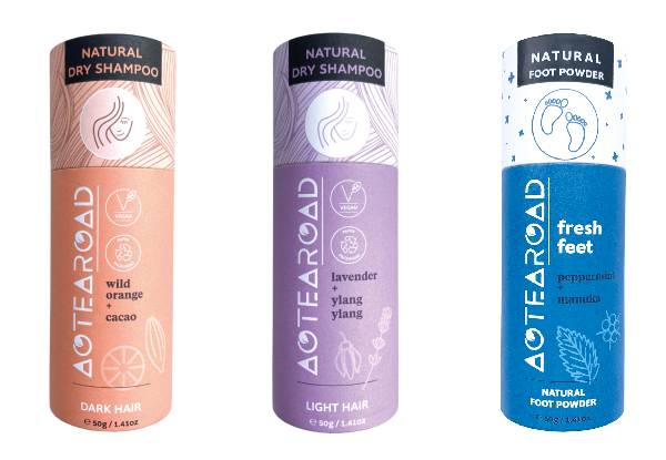 Dry Shampoo & Foot Powders Two-Pack Range  - Five Options Available