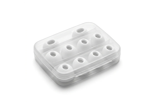 Four Pairs Silicone Ear Tips Compatible with Apple AirPods Pro 3