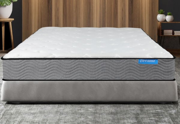 DreamZ 23cm Top Coil Spring Single Mattress Foam Bed Top