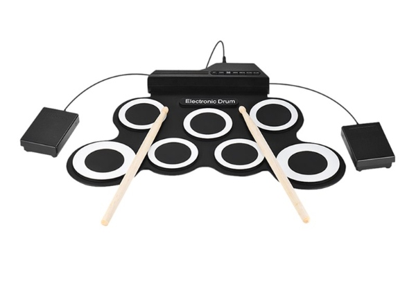 Electronic Folding Drum Kit incl. Drumsticks with Free Metro Delivery