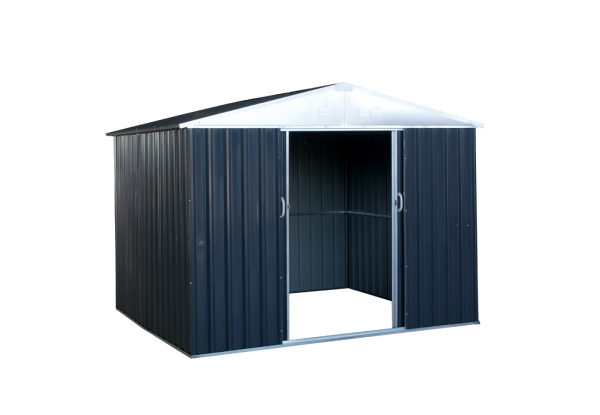 Anthracite Shed with Foundation Kit