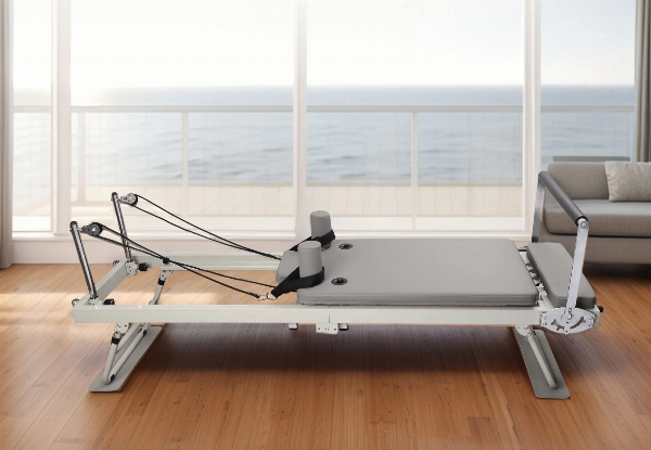 Foldable Pilates Reformer with Headrest - Two Colours Available