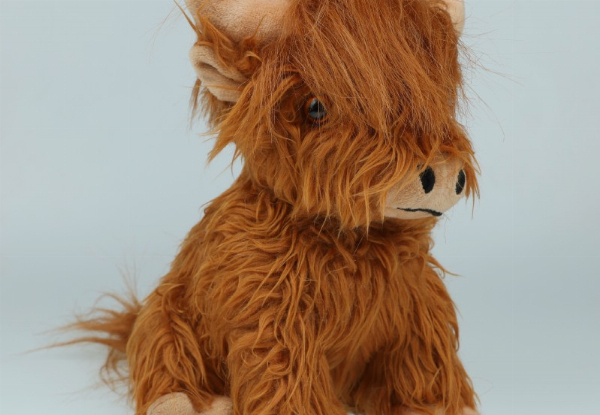 Highland Cow 25cm Plush Toy - Four Colours Available