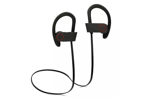 Noise-Cancelling Bluetooth Earphones - Two Colours Available with Free Delivery