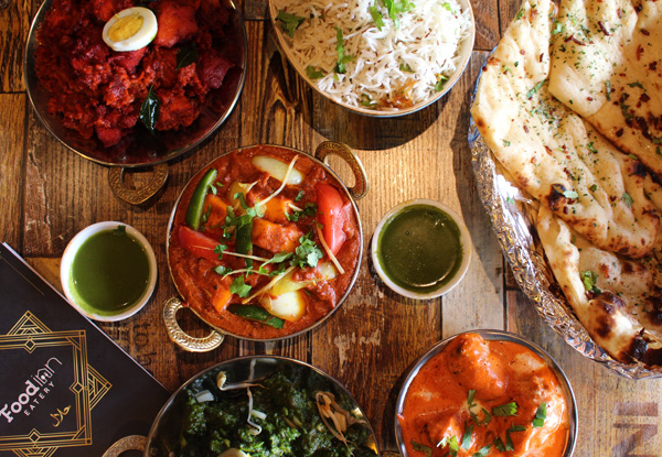 Indian Dining Experience for Two People at Food Inn Eatery incl. $10 Return Voucher