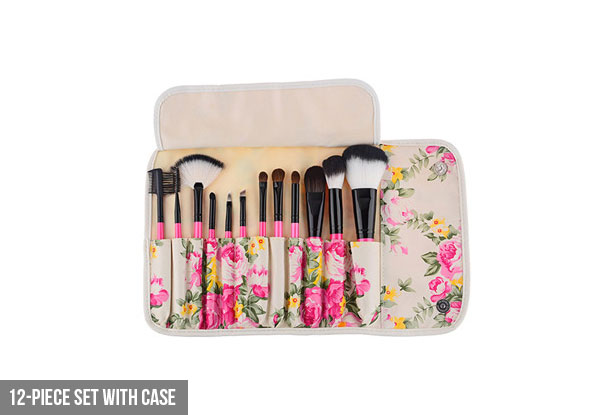 Make-Up Brush Sets - Options for 12-, 20- or 24-Piece Sets