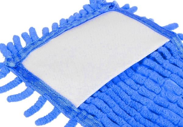Three-Pack Refill Mop Pads for Flat Dust Mop
