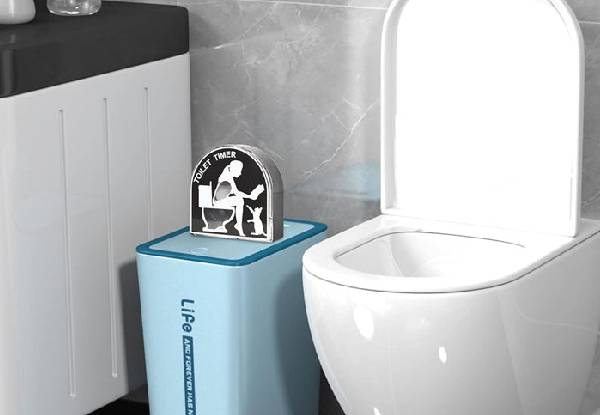 Five-Minute Toilet Hourglass Sand Timer - Two  Options Available