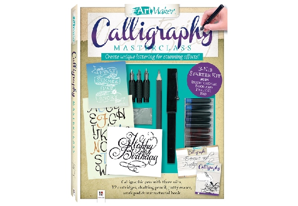 Artmaker Range - Options for Calligraphy, Acrylics or Watercolours Set