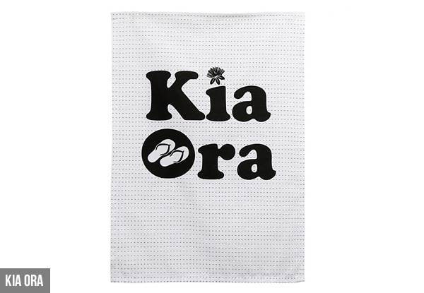 100% Cotton Large Kiwiana Tea Towels - Seven Styles Available