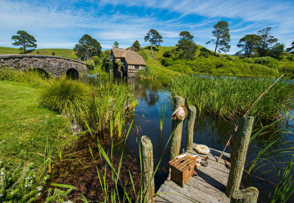 Pass for Full-Day Tour to Hobbiton Movie Set Departing & Returning from Auckland - Options for Adult, Child or Family Pass