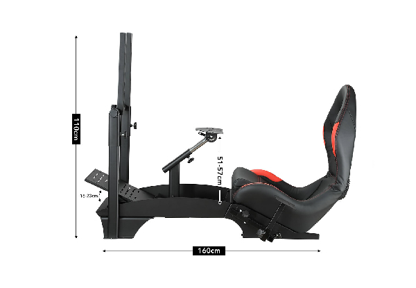 Premium Racing Adjustable Gaming Chair with Monitor Stand