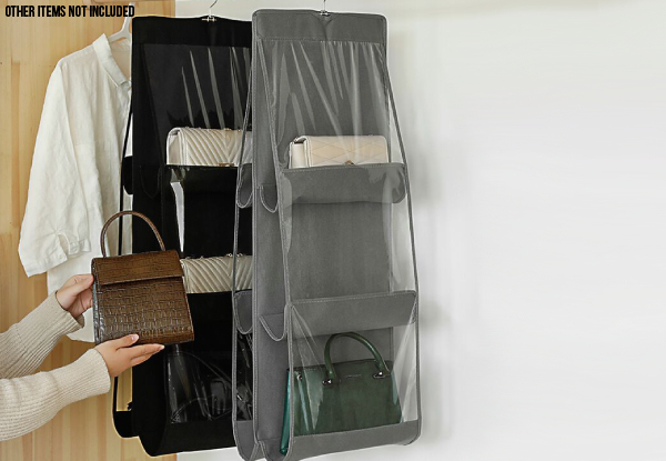 Handbag Storage Wardrobe Hanger - Two Colours Available with Free Delivery
