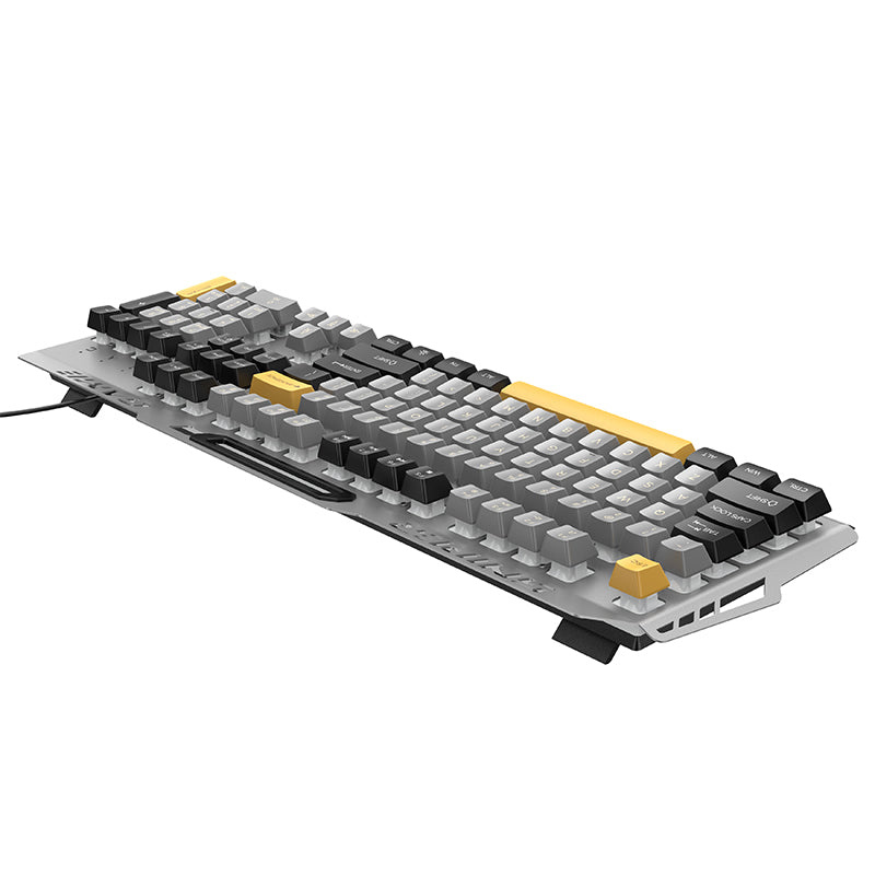 Hoco RGB Ergonomic Wired Gaming Keyboard with Wrist Rest
