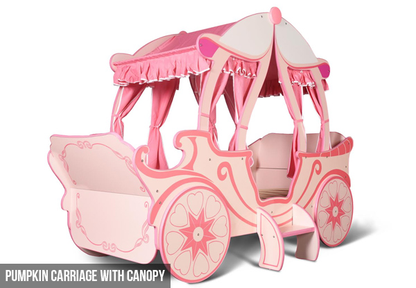 Pumpkin Carriage Kids Bed • GrabOne NZ