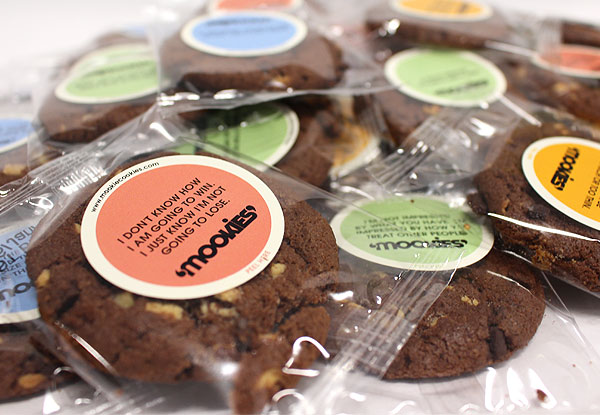 12 Mookies Cookies - The Deliciously Motivating Cookie - Options for up to 50 Cookies