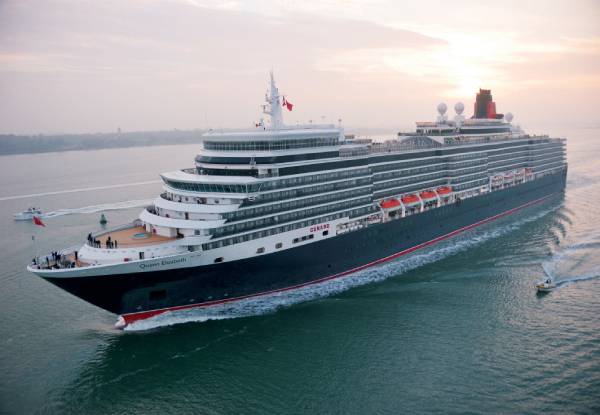 Per-Person Twin-Share Five-Night Melbourne Fly/Stay/Cruise Package aboard the Cunard Queen Elizabeth incl. Flights from Auckland/Wellington/Christchurch, One-Night Pre-Cruise Accommodation, & Sparkling Wine Upon Boarding