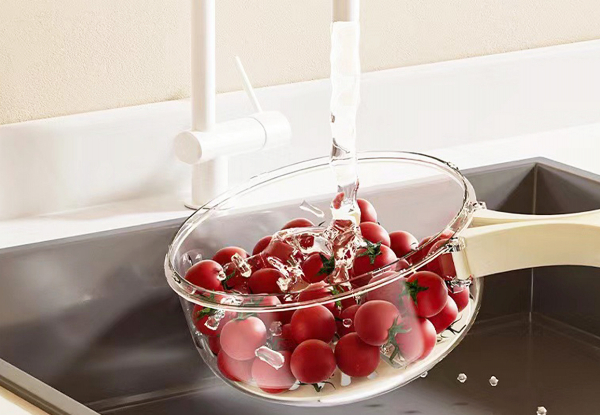 Vegetable & Fruit Strainer Washing Bowl - Available in Two Colours & Option for Two