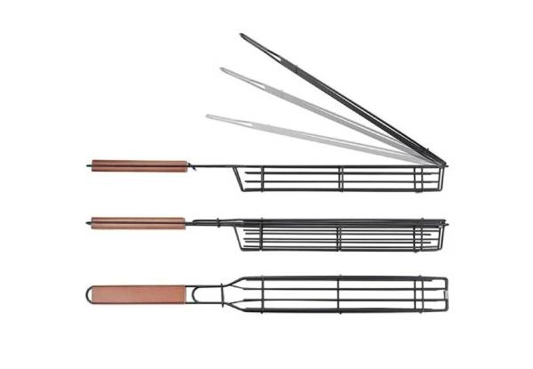 BBQ Grill Long Handle Basket