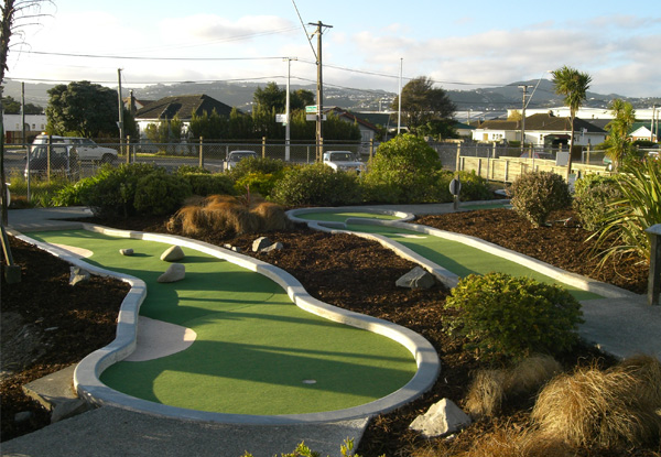 18 Holes of Mini Golf for Two People - Option for Nine Holes of Golf for Two People