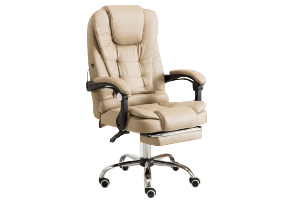 Khaki Manager Massage Office Chair