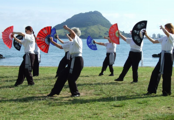 Three One-Hour Introductory Tai Chi Classes for One Person - Options Two & Four People