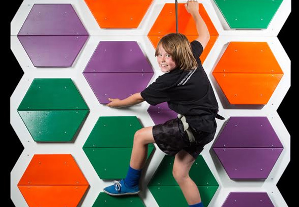 $9 for a Single Entry to Rock Climbing or Clip N Climb - Options Available for One or Two People (value up to $34)