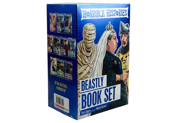 Horrible Histories 10-Book Set