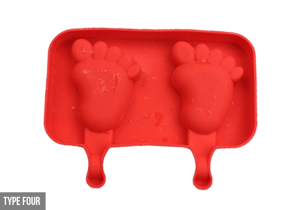 Silicone Ice Cream Mould - Four Options Available