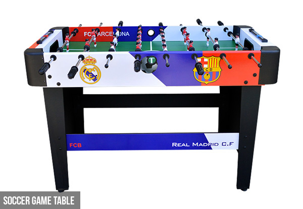 Four-In-One Game Table incl. Table Tennis, Foosball, Hockey & Pool - Option for Soccer Game Table Available