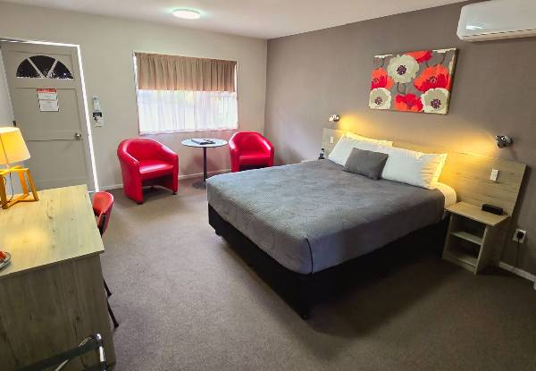 One-Night Stay at Carramar Motor Inn Palmerston North for Two People - Option for Executive Studio or Executive Suite