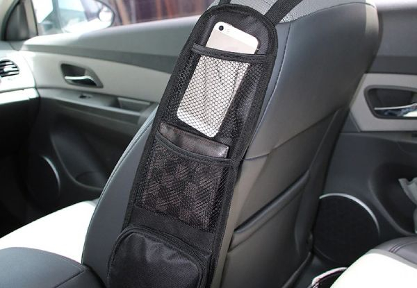Car Seat Side Storage Bag - Option for Two-Pack