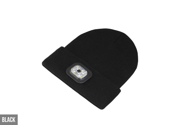 LED Beanie - Three Colours Available - Option for Two