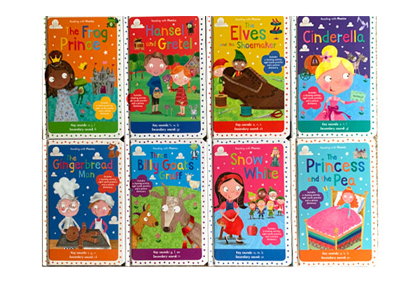15-Book Reading with Phonics Fairy Tale Collection