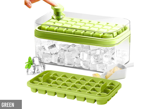 Two-Tier Ice Cube Tray with Easy Release - Four Colours Available