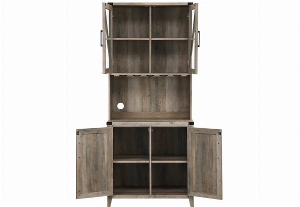Versatile Barn Wine Cabinet