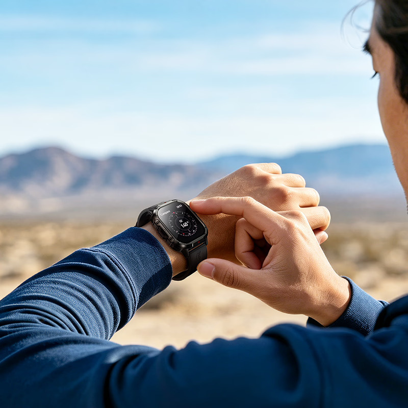 Nexus Adventure Waterproof Smartwatch Black