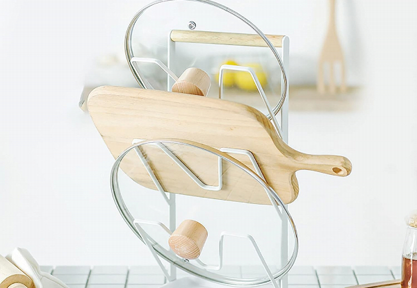 Three-Layer Draining Board Pan Lid Holder