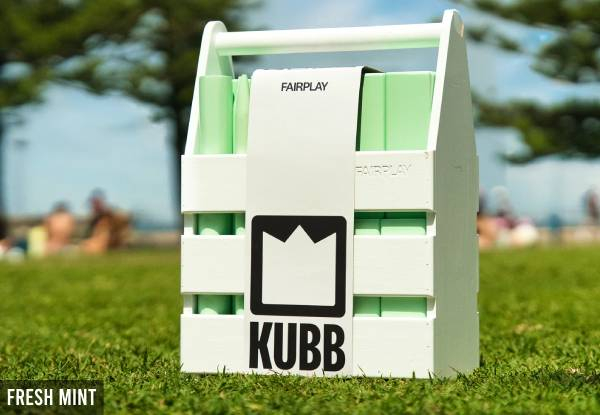 Kubb Kit Lawn Game - Three Colours Available