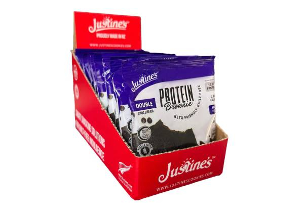 Justine's Protein Cookie Boxes Range - Available in Six Options