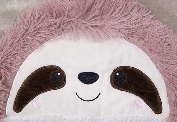 Flannel Wearable Sloth Adult Hooded Blanket - Option for Two