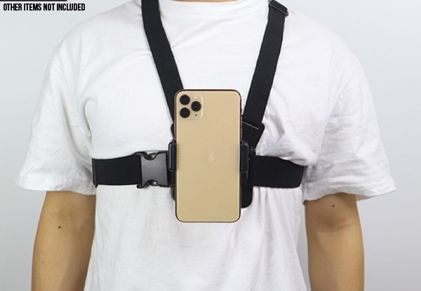 Mobile Phone Chest Harness - Option for Two-Pack