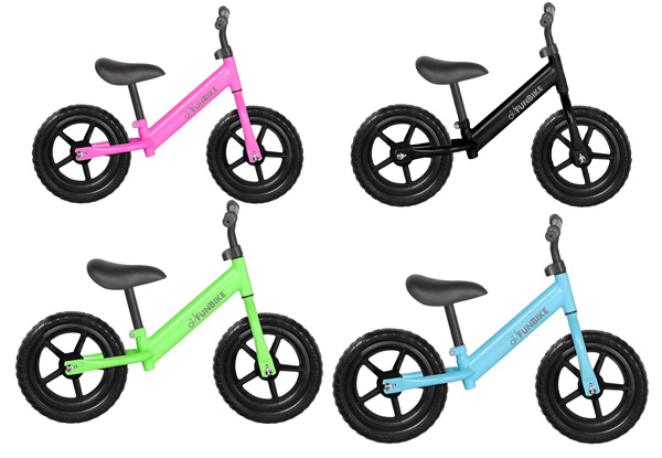 Funbike Kids Balance Bike - Four Colours Available