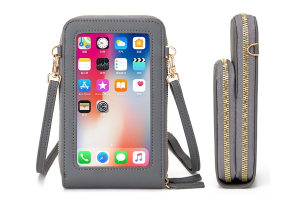 Touch-Screen Phone Satchel - Six Colours Available