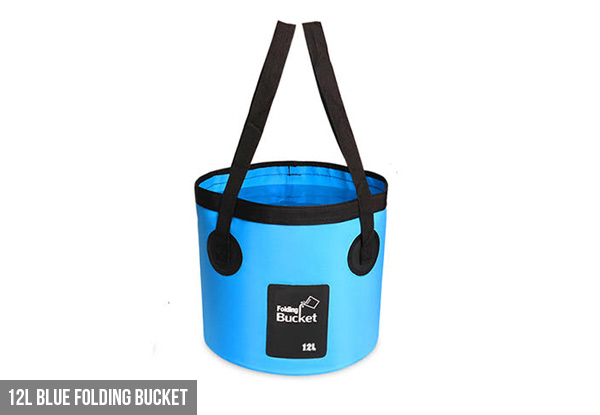 12L Folding Bucket - Options for 20L Available with Free Delivery