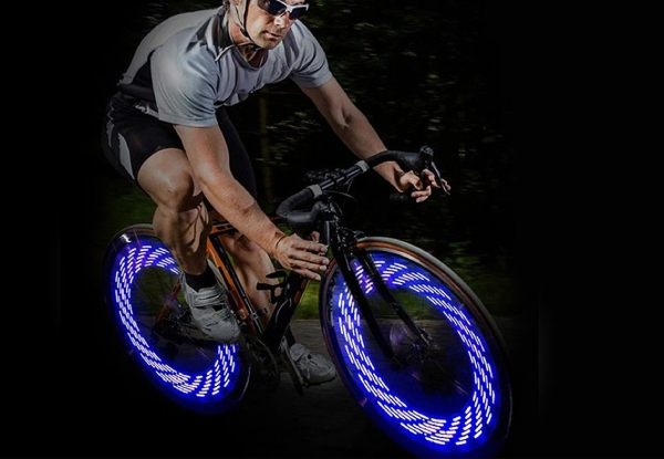 LED Bike Wheel Lights - Option for Two-Pack