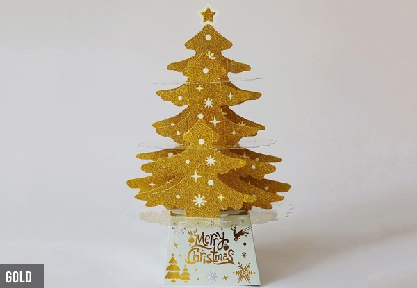 Table Top Mini Christmas Tree - Three Colours Available