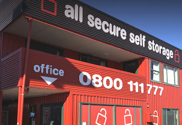 Two Months Storage at All Secure - Christchurch Location