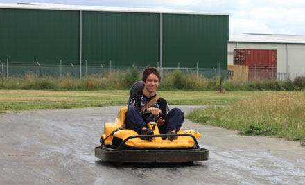 $20 for Two 15-Minute Go-Kart Sessions on the Outdoor Track (value up to $40)