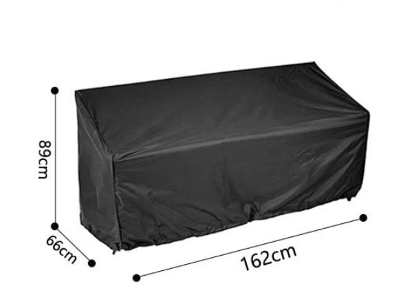 Water-Resistant Polyester Outdoor Furniture Bench/Sofa Protective Cover - Three Sizes Available
